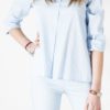 Camicia a manica lunga colore azzurro