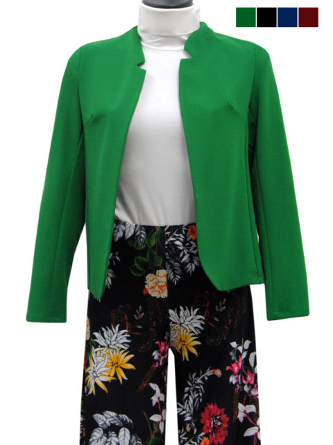 BLAZER COLORE VERDE