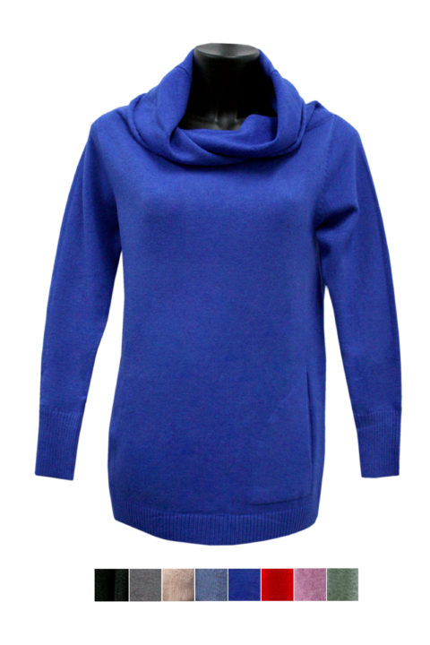 MAGLIA CAPPUCCIO E TASCA