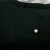 MAGLIONE CON PERLINE 2 IN 1