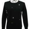 MAGLIONE CON PERLINE 2 IN 1