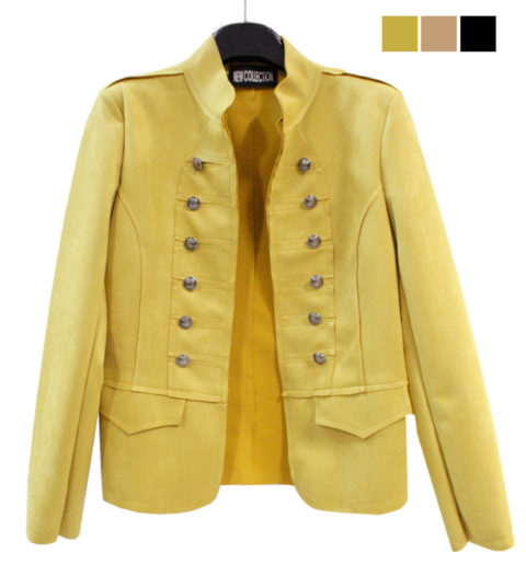 blazer colore giallo