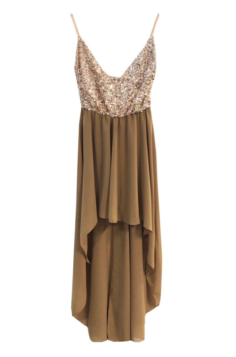 ABITO LUNGO PAILLETTES