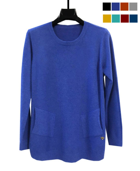 MAGLIONE CON TASCA